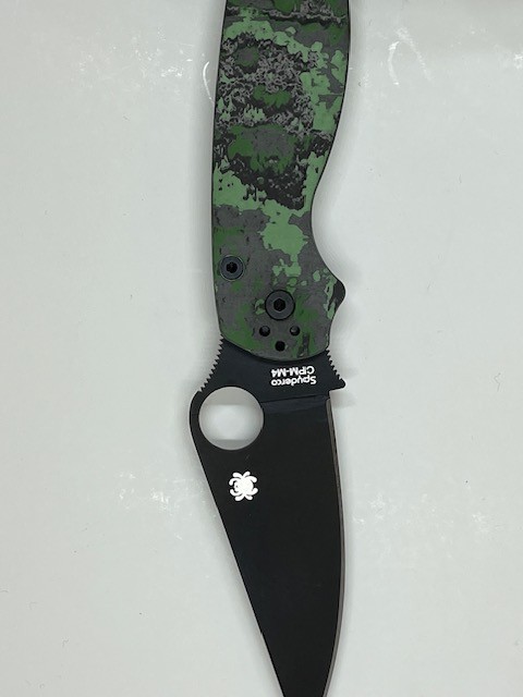 Spyderco Paramilitary 2 Jungle CPM-M4 pocket knife