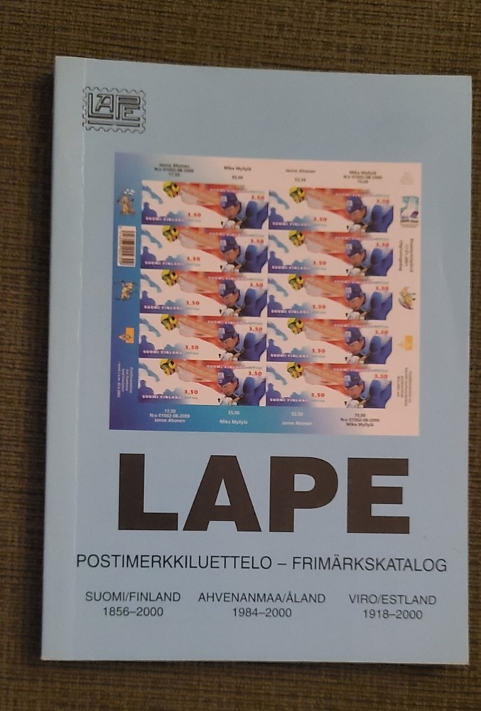 Lape Suomi-Finland 1856-2000 Stamp Catalog