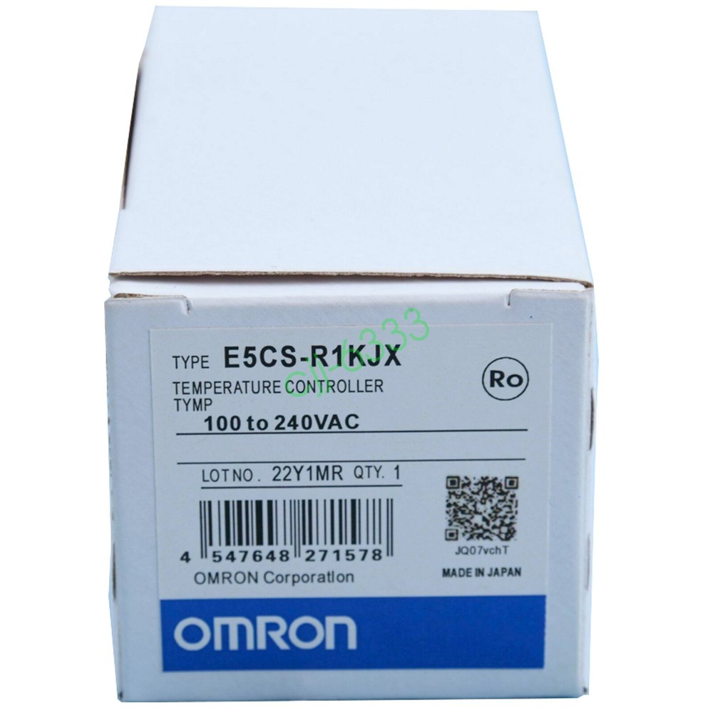 One Omron E5CS-R1KJX Temperature Controller New In Box Expedited Shipping