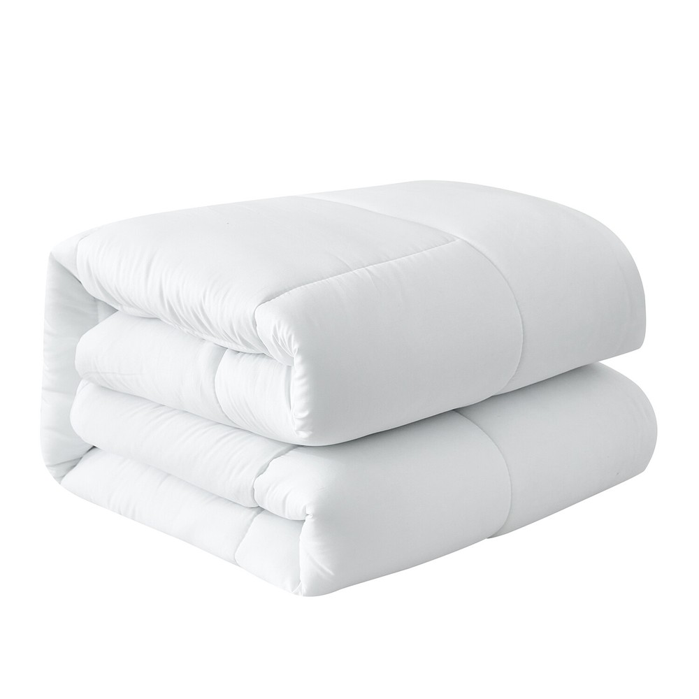 3 Piece Year Round Down Alternative Comforter Duvet Insert White