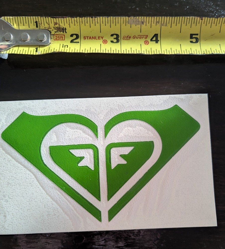 Very Cool Roxy heart  Sticker  SURF/SKATE DECAL