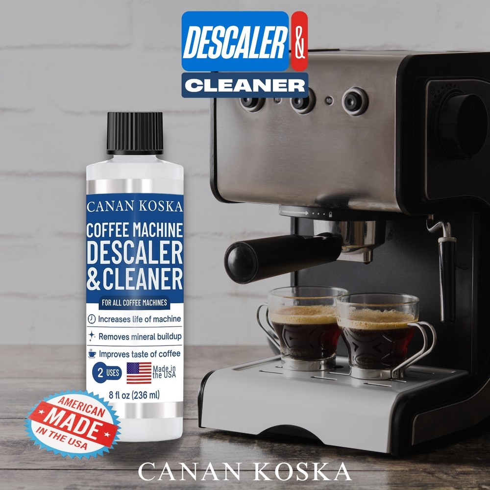 Coffee Machine Descaler 8 oz – Universal Descaling Solution for All Coffee Maker