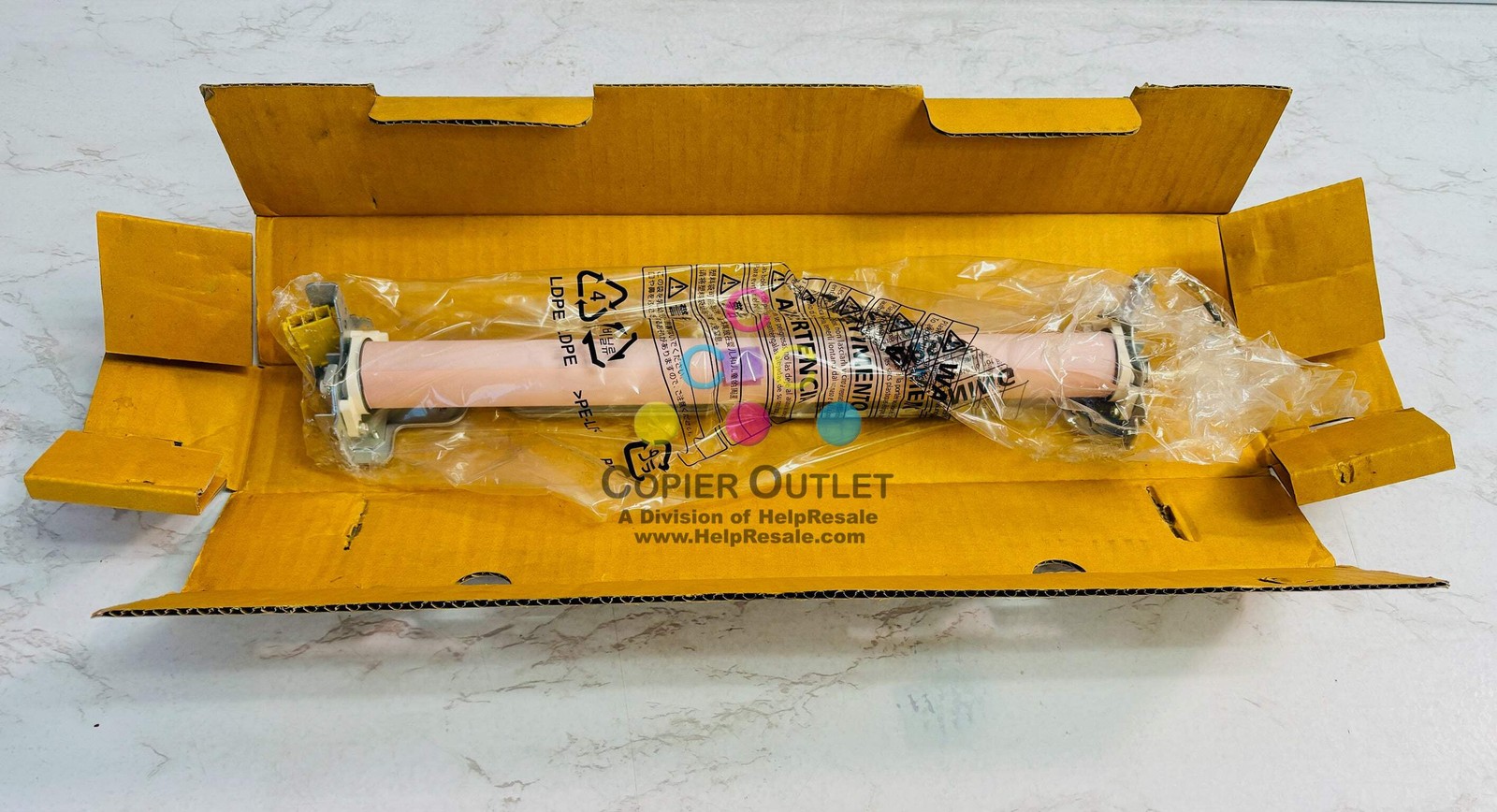 OEM Ricoh MP 2554SP,3054SP Fusing Sleeve Unit D8694031 (Missing Bracket &Screws)