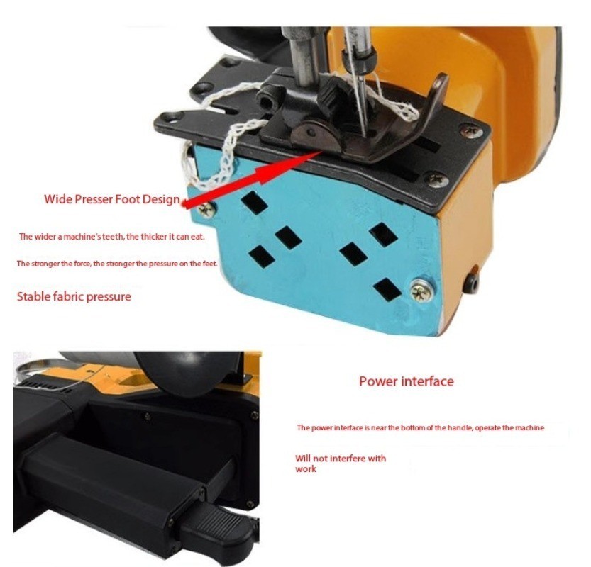 Automatic Portable Sewing/Packing Machine For Small Express Woven Bags