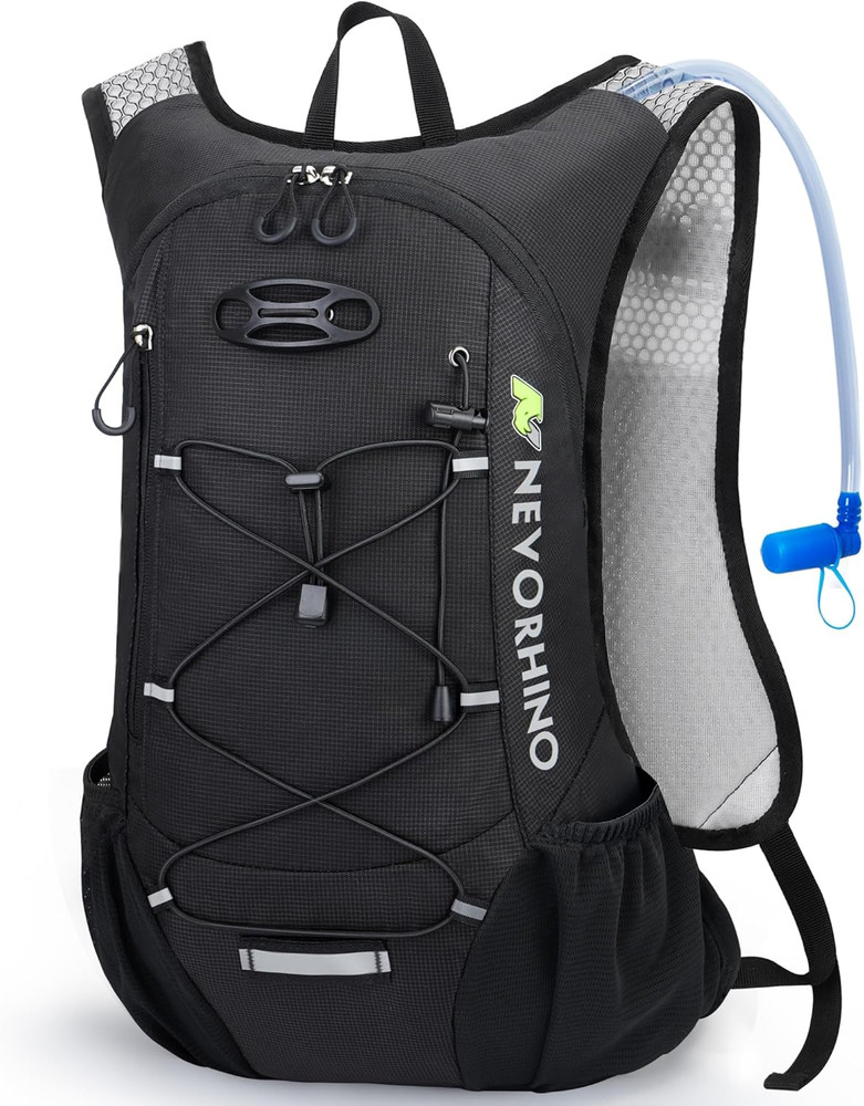 Lightweight Hydration Backpack with 2L Bladder for Cycling and Hiking