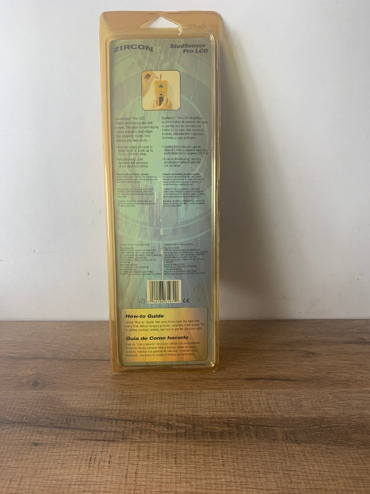 Zircon 61981 Multifunction Electronic StudSensor Stud Finder Pro LCD Finder