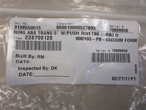 DOMETIC 5" TRANSITION RING 228700128 MARINE BOAT
