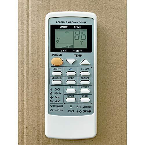 Replacement for Sharp Portable Air Conditioner Remote Control CRMC-A705JBEZ CV-P