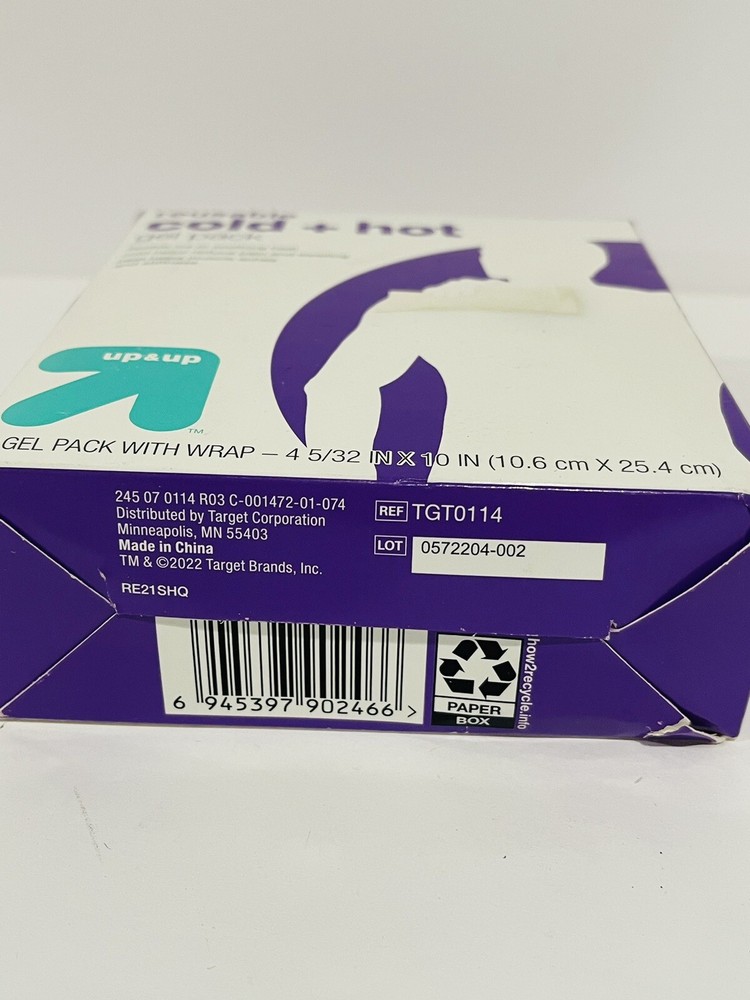 Up&Up Reusable Hot + Cold Gel Pack w/Wrap