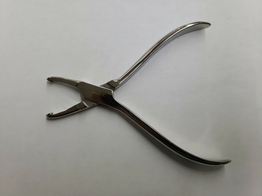 LOT 2 Ring Closing Pliers 5" Small Cup Jaws Ring Adjustment Body Piercing Tools