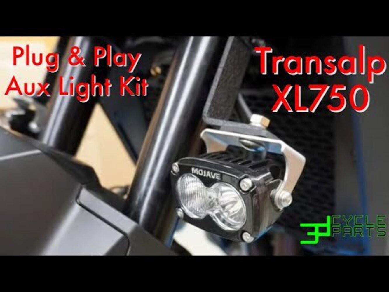 Plug & Play LED Auxiliary Offroad Light Kit 2025 Honda Transalp XL750
