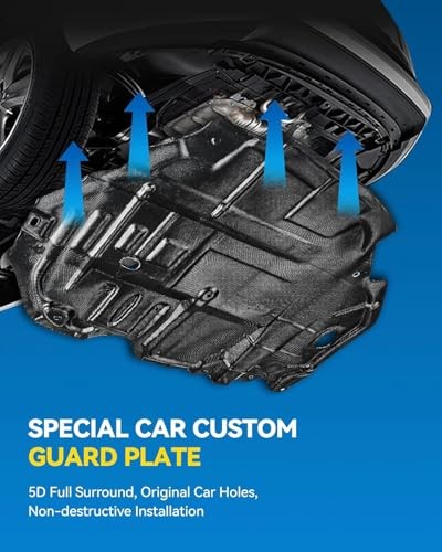 Engine Splash Shield Front Lower Engine Case Guard Under Car Shield Cover fit