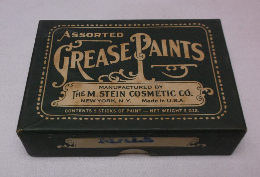 Vintage Stein's Assorted Grease Paints for Theatrical Use