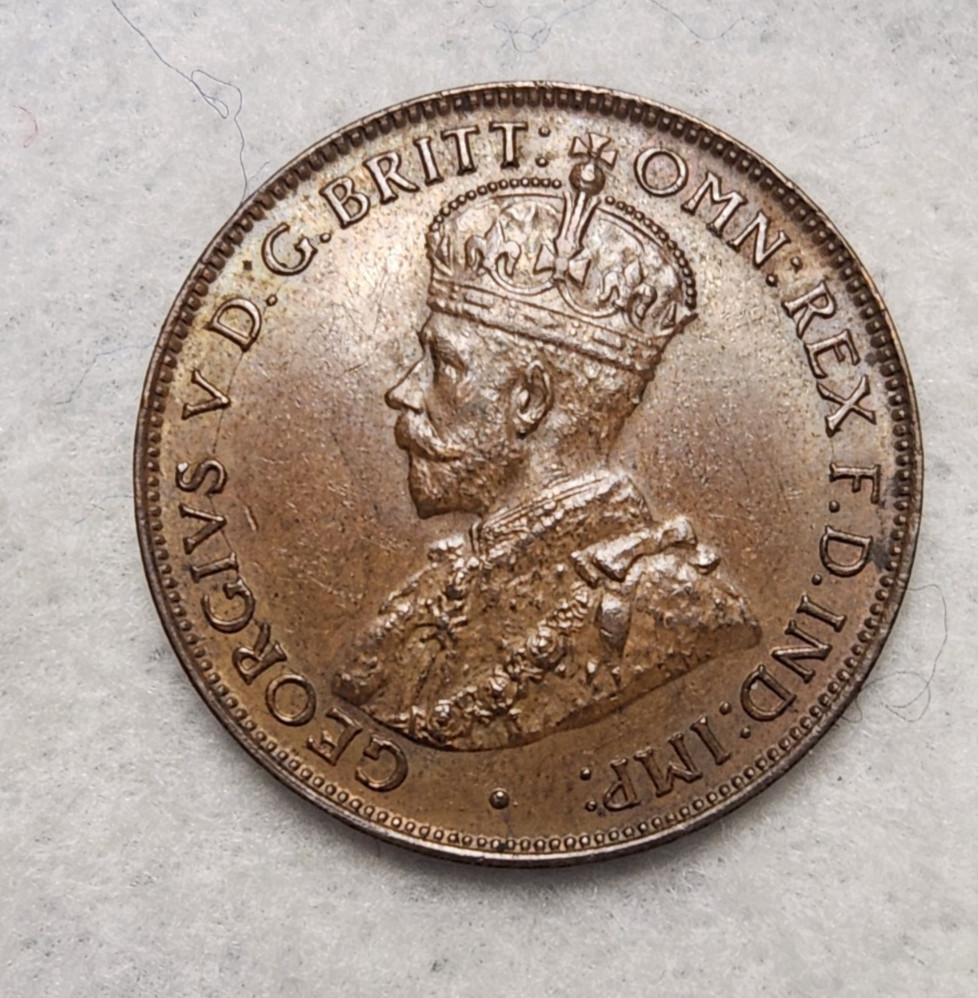 Australia 1935 1/2 Cent KM-22