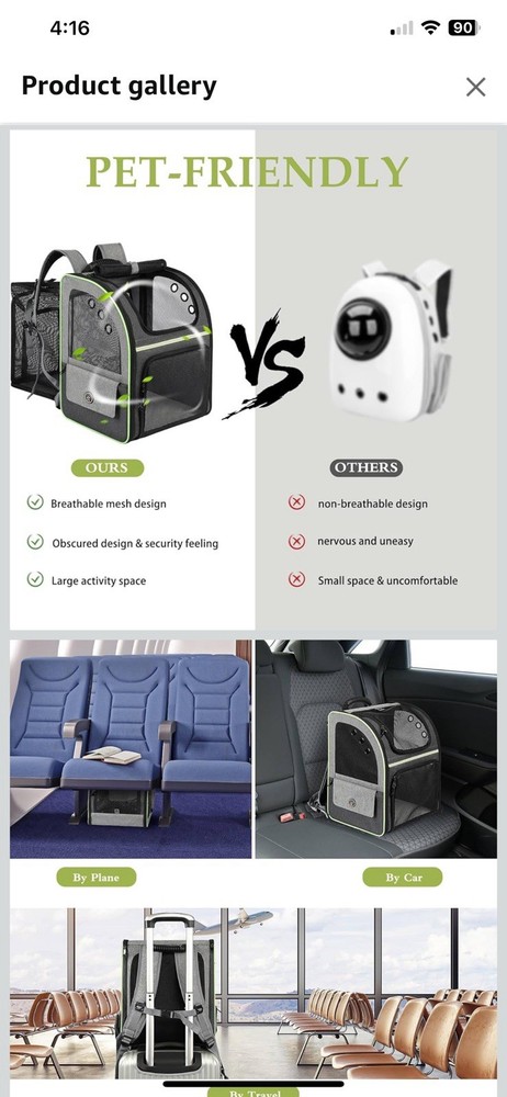 Cat Carrier Backpack Large Cat Backpack Carrier Soft Expandable Airline Approved