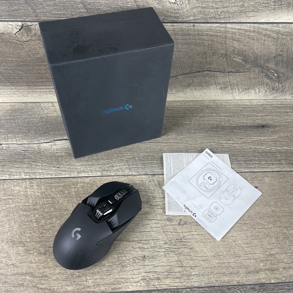 Logitech G903 Lightspeed Wired/Wireless Gaming Mouse - No Dongle