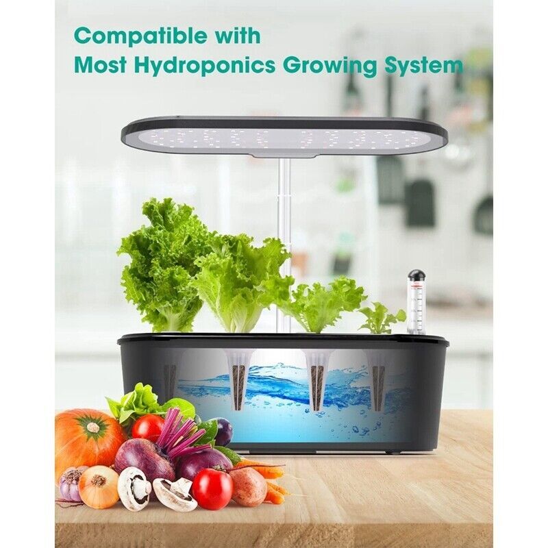 100x Grow Sponge Hydroponics Replacement Seed Starter Pod Plug Root Growth Kit