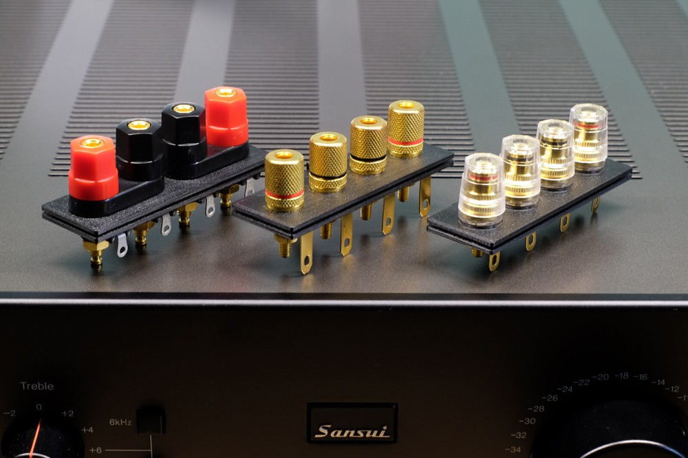 Sansui G-7500 speaker terminal upgrade kit