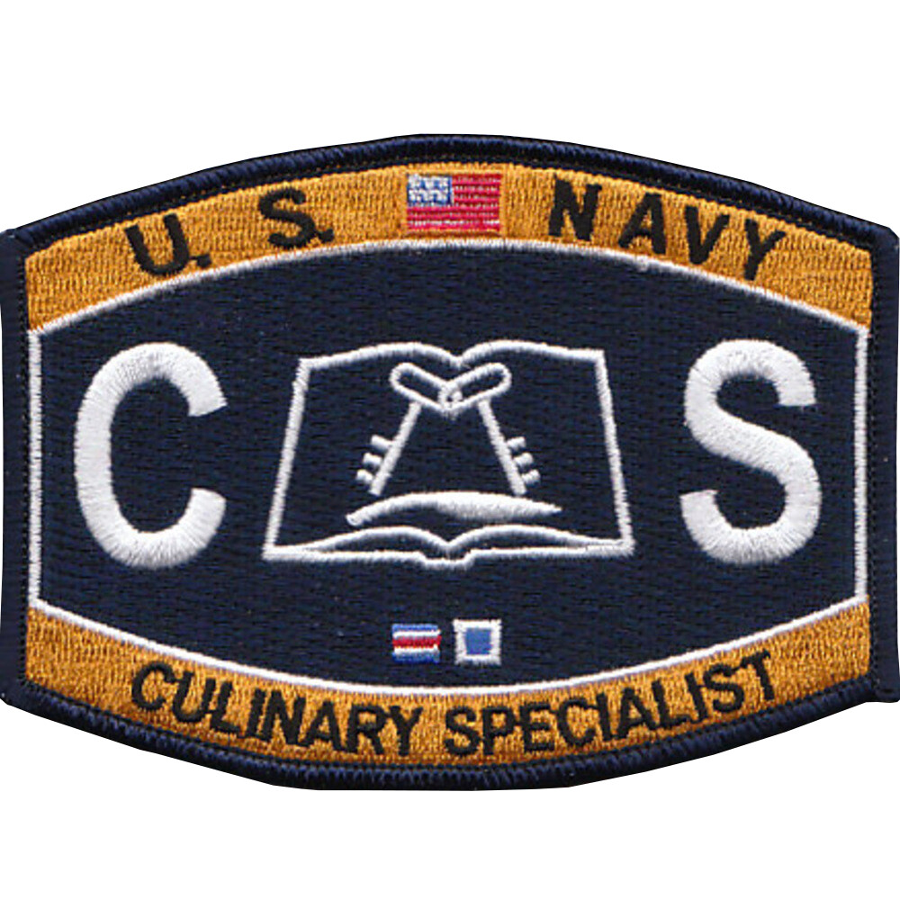 CS Administration Deck Rating Culinary Specialist Patch