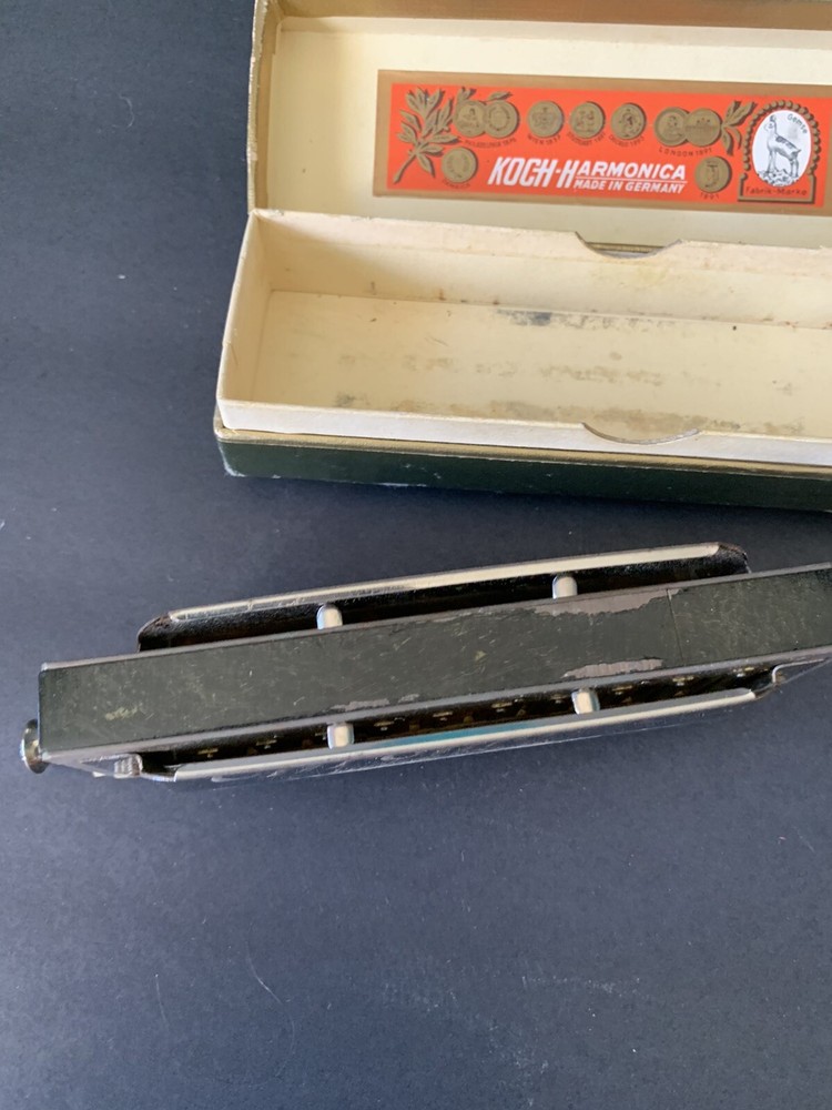 Vintage Chromatic Koch-Harmonica Made in Germany