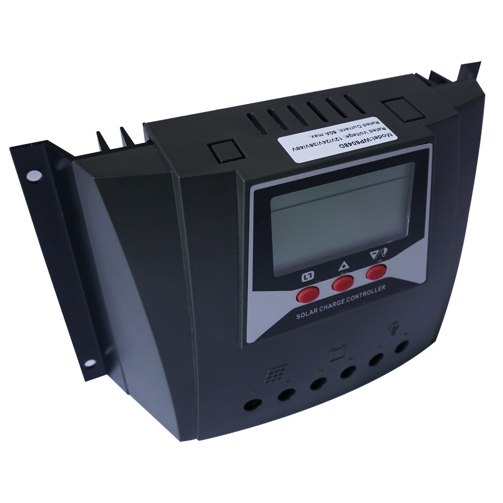 Solar Charge Controller 60A 12V 24V 36V 48V Auto Max 100V PV Input PWM Regulator