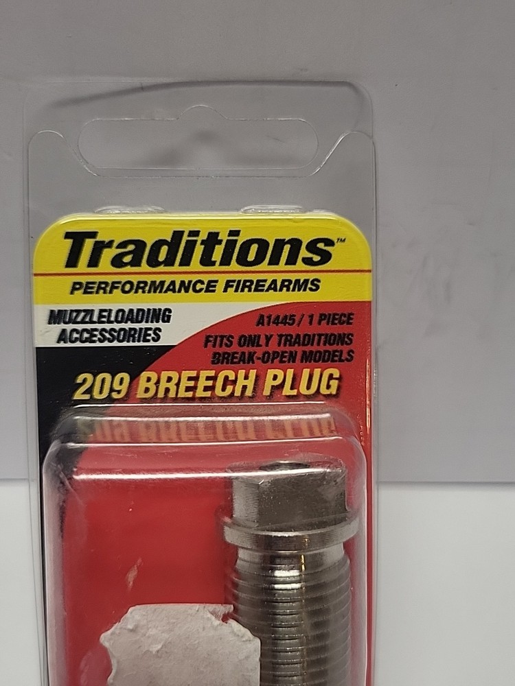 TRADITIONS BREAK OPEN 209 BREECH PLUG A1445