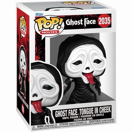 PRE-ORDER Funko Pop! Ghost Face with Tongue in Cheek #2035 With Protector