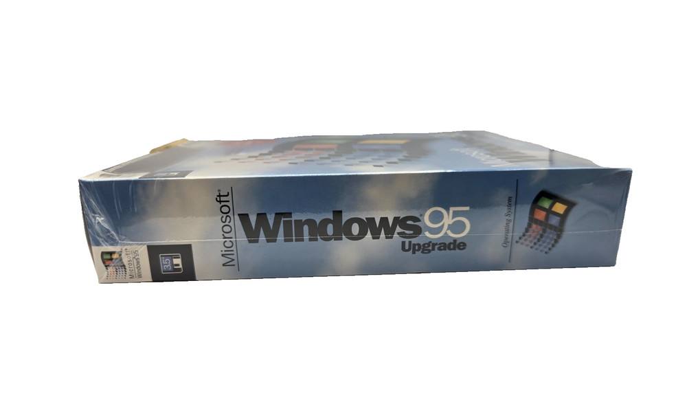 Microsoft Windows 95 Upgrade 3.5” Floppy Version Promotional Version NEW Sealed