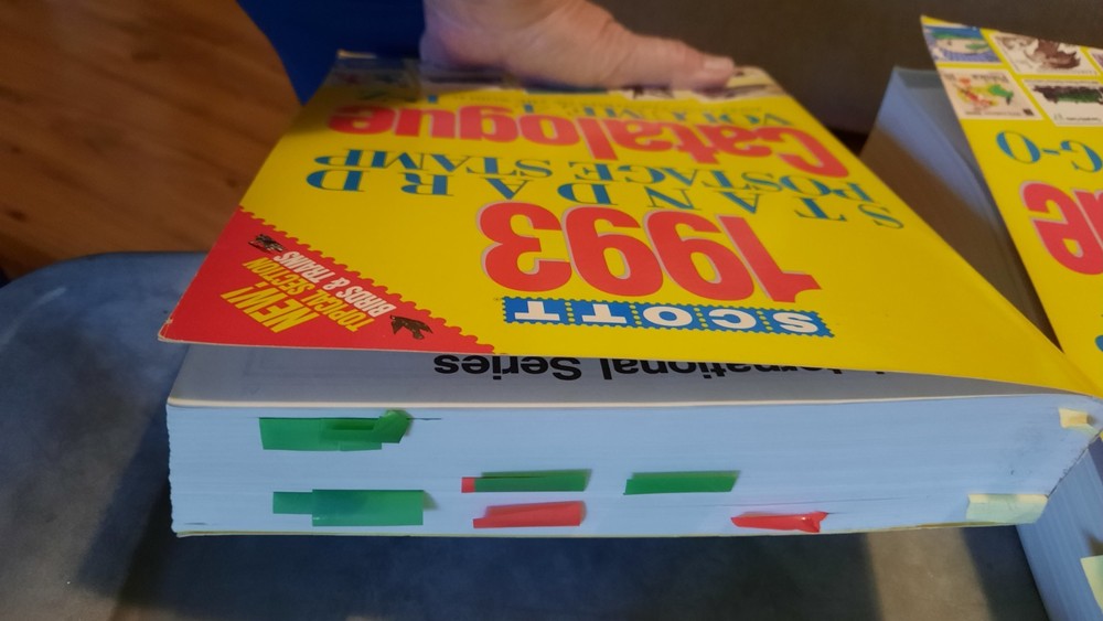 Scott Standard Postage Stamp Catalogue 1993 Vol 1-4