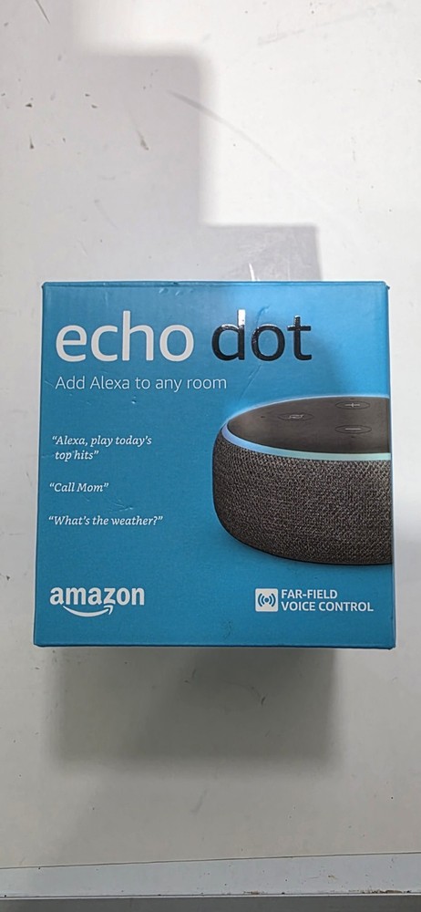Amazon Echo Dot (3rd Generation) Smart Speaker - Charcoal