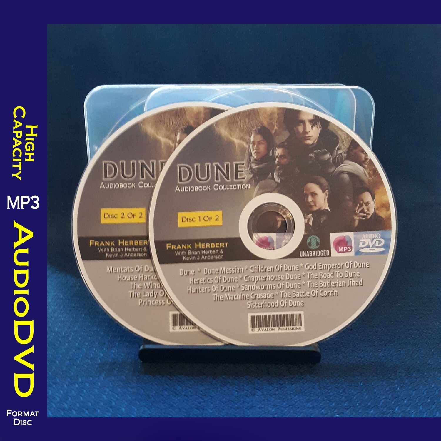 The DUNE Series By Frank & Brian Herbert - 37 MP3 Audiobook Collection