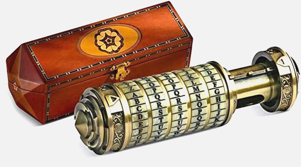 The Da Vinci Code Cryptex 1:1 Scale Authentic Movie Prop Replica PRE-ORDER NOW