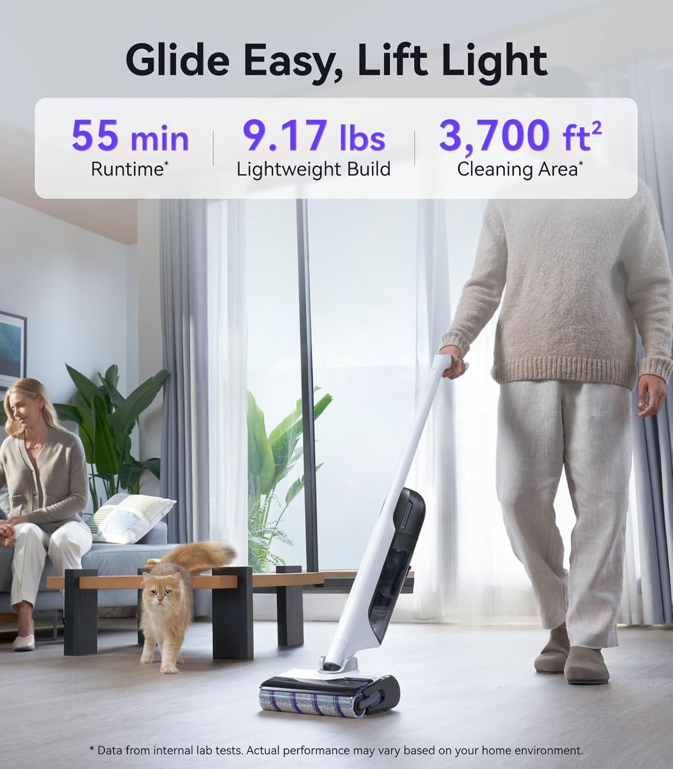 NARWAL S30 Wet Dry Vacuum Cleaner 20000Pa Suction 176°F Self-Cleaning Drying