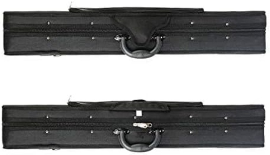 4/4 Full Size Violin Case - Stylish Waterproof Hard Shell with Backpack Straps