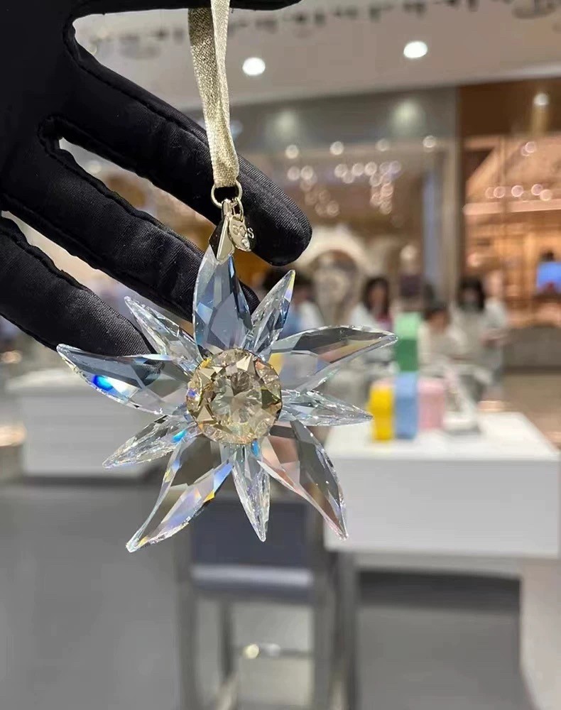 SWAROVSKI 2023 SCS EDELWEISS ORNAMENT #5651063 AUTHENTIC In Box Gifts