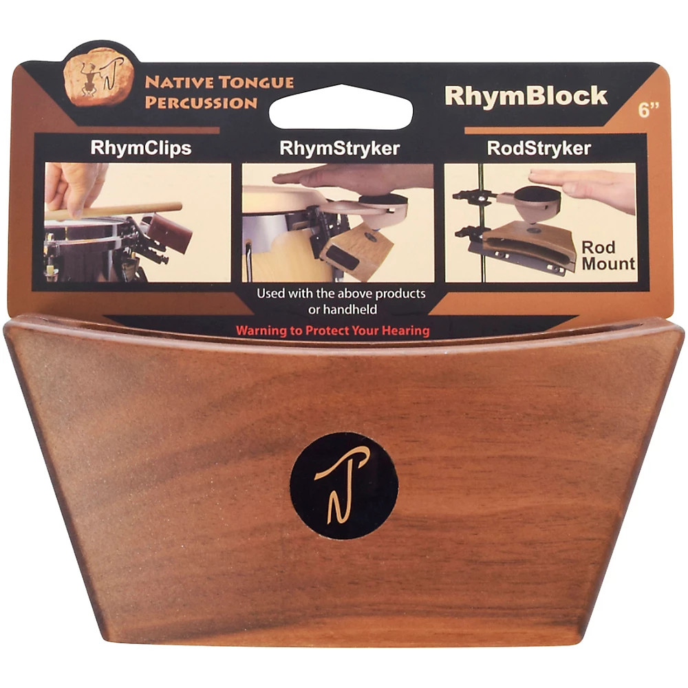 Native Tongue RhymBlock Walnut 6 in.