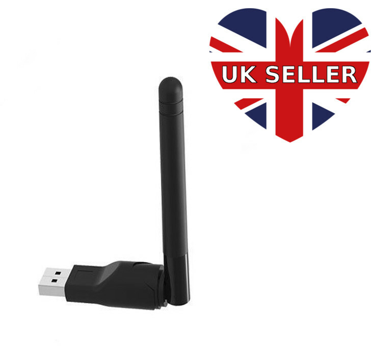 USB WiFi Adapter Kali Linux Aircrack Compatible Hack Wi-Fi Network 2dBi Antenna