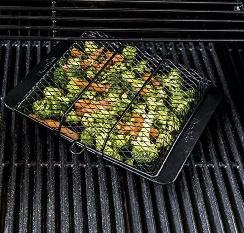 Nonstick Grill Basket Black