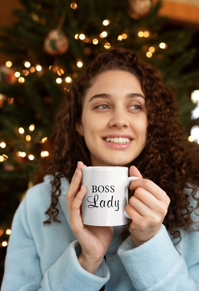 Boss Lady Ceramic Coffee Mug Tea Cup