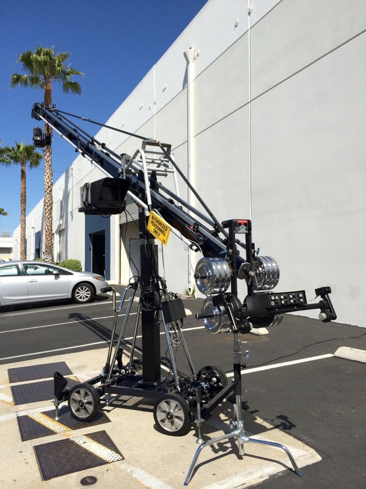 Egripment scanner Elite Camera Crane + Jib Dolly +Elite Head+Rocker