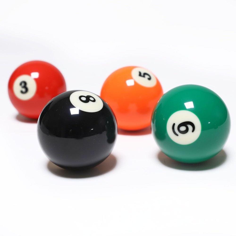 Billiard Balls Set 2-1/4" Regulation Size Pool Table Balls for Replacement 16...