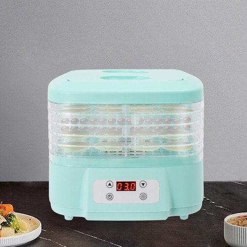 6-Layers Countertop Food Dryer Machine Food Dehydrator Rectangular 200W  35-80℃