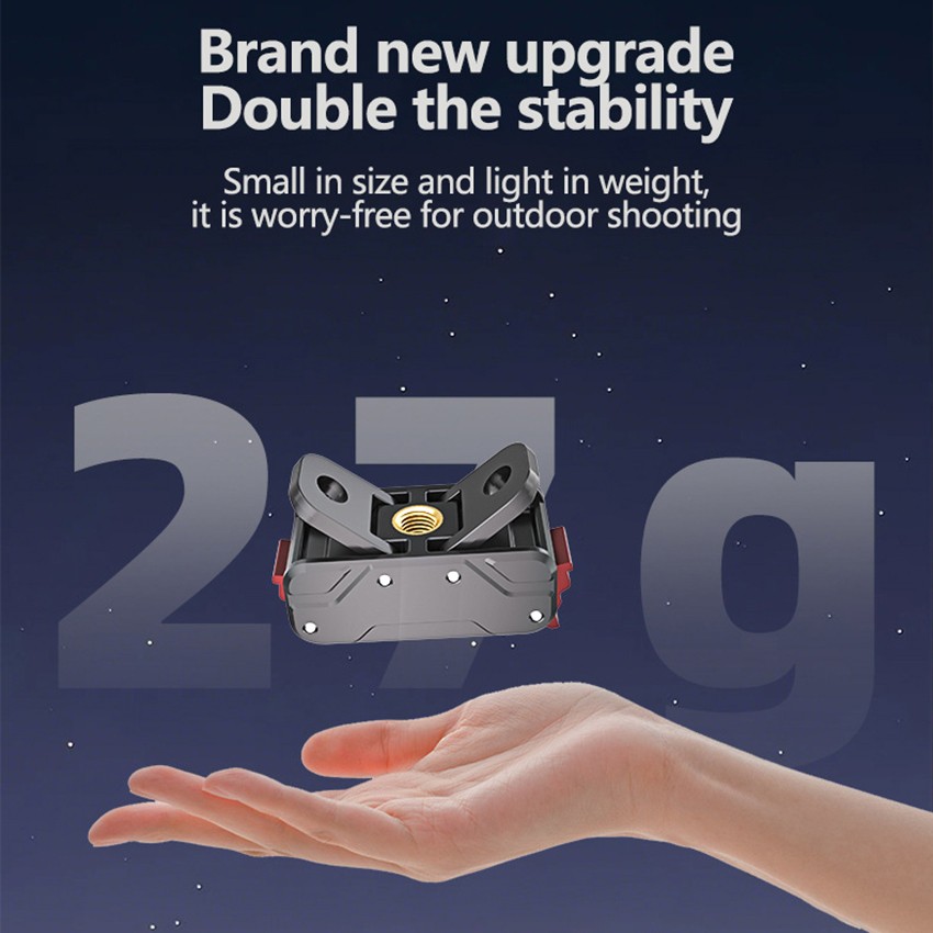 Magnetic Quick-Release BaseMagnetic Base Camera Stand for DJI Action3/4/5 Pro