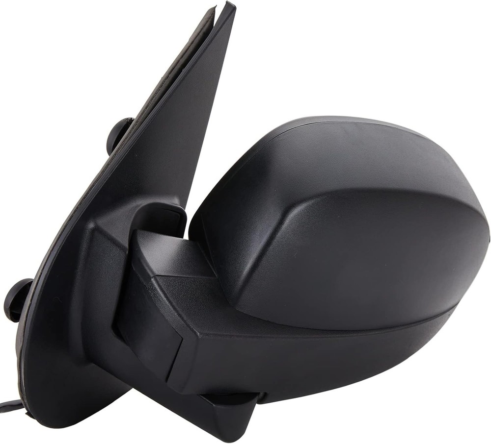 Driver Side Mirror for 2007-2013 Chevy Silverado 1500 2500 HD Medium, black