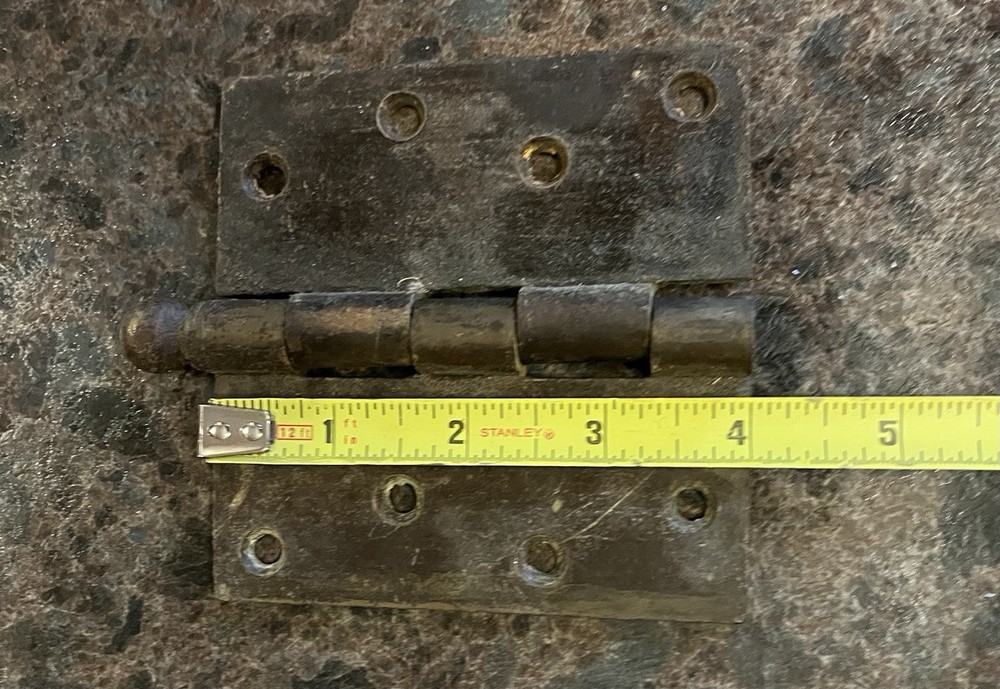 Antique Salvage Hinges Pieces Repurpose DIY