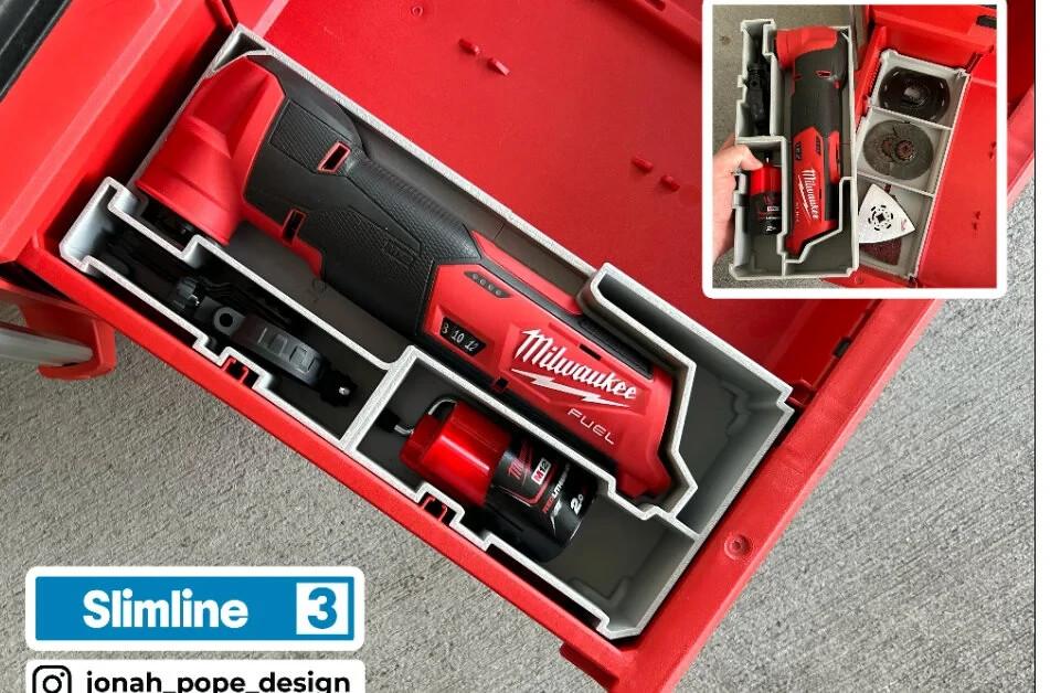 Milwaukee Packout Drawer Insert for M12 Multi Tool Fuel (Insert Only)