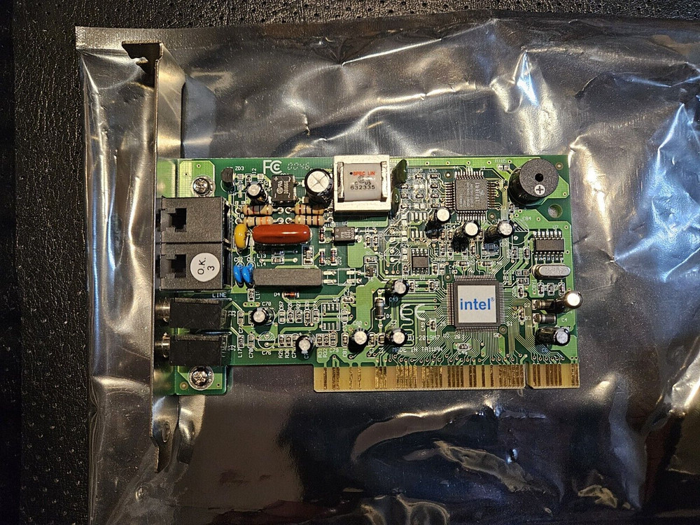 Intel chip  56K  Internal  dial up  Fax/Modem PCI    ami2019m7