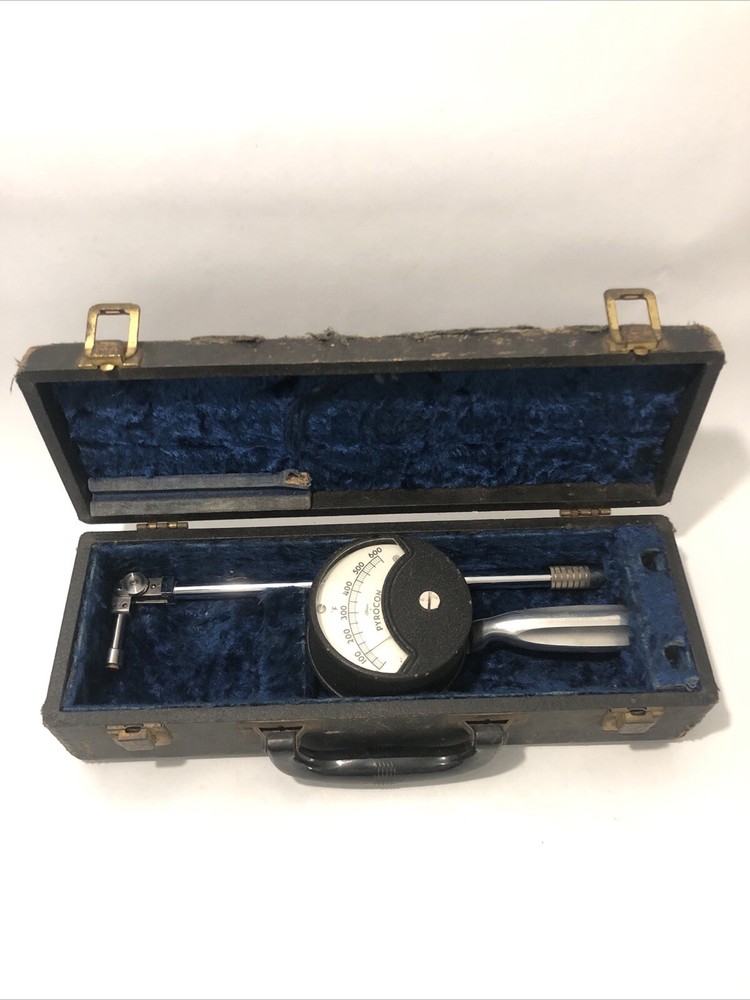 ALNOR PYROCON SURFACE TEMPERATURE THERMOMETER-TYPE 4000A HAND HELD W/ Case-VTG