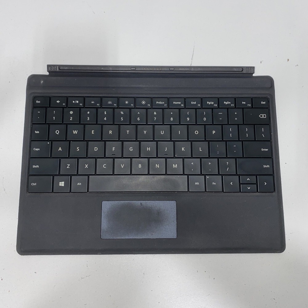 Microsoft Surface 3 Type Cover Black Backlit Keyboard Model 1654