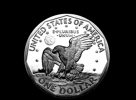 1981 S Proof Susan B Anthony SBA Dollar coin Type 1